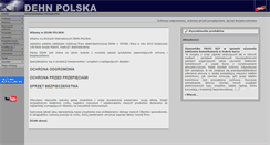 Desktop Screenshot of dehn.pl