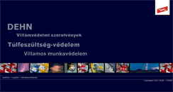 Desktop Screenshot of dehn.hu