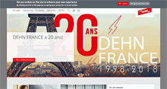 Desktop Screenshot of dehn.fr