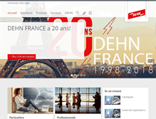 Tablet Screenshot of dehn.fr